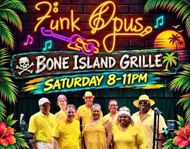 Funk Opus comes to Jackson!  Saturday, Oct. 10, 8-11pm